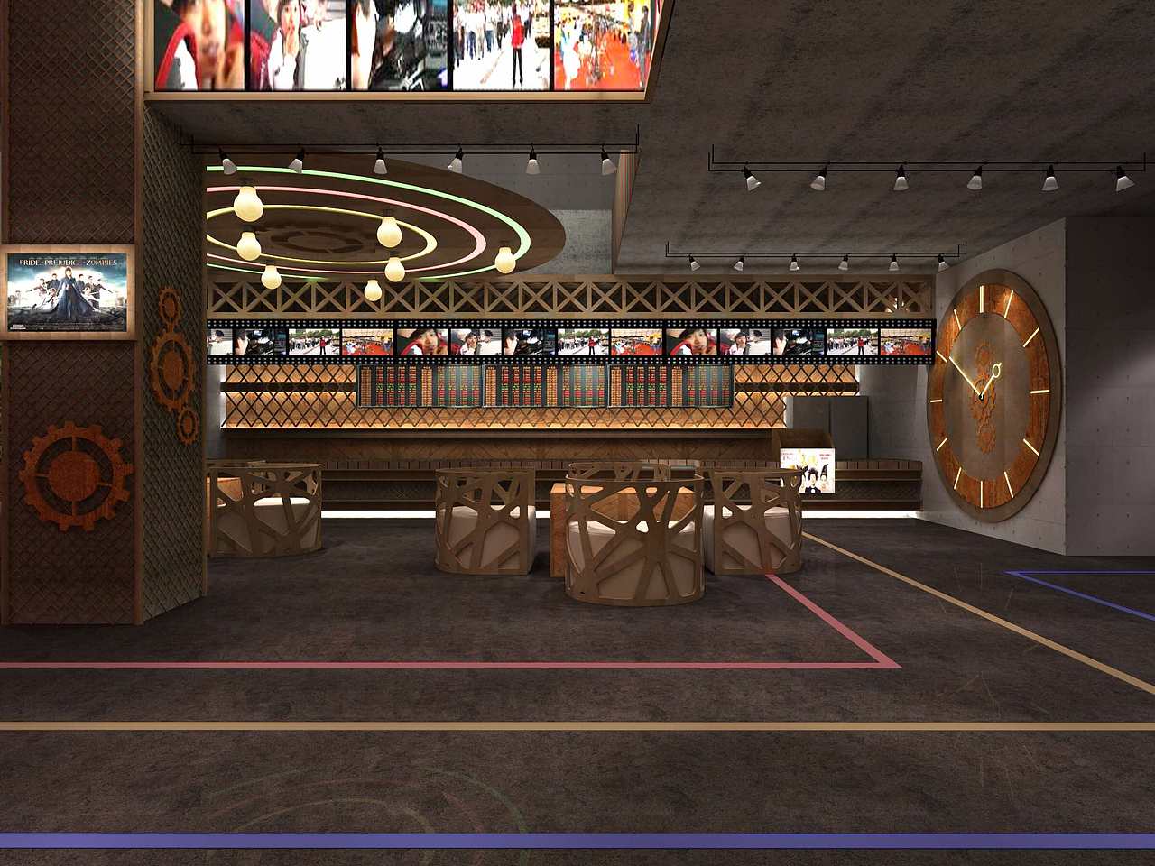 弥勒湖泉温泉电影院