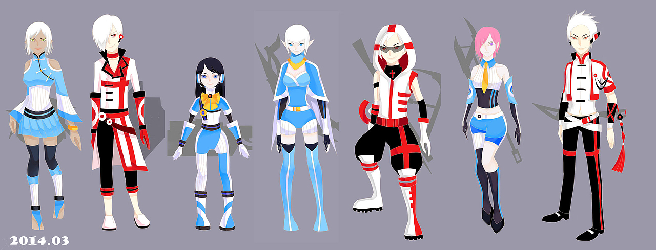 2014年3月的电子套