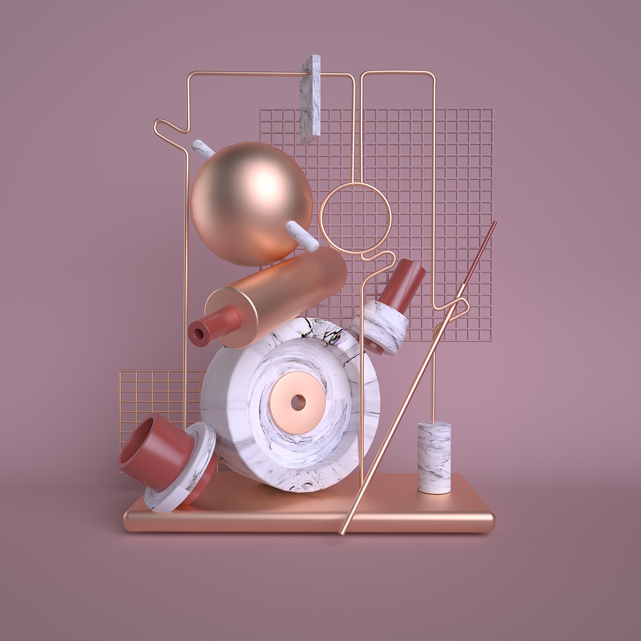 OC第三期学员作品——NiaoNiao的C4D课堂(下)