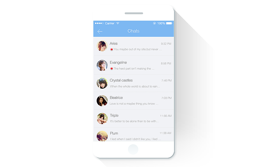 IOS7风格界面（图ZMTM4MDMyNzI=） - APP界面 - 站酷设计师今朝醉客原创素材 - 站酷ZCOOL