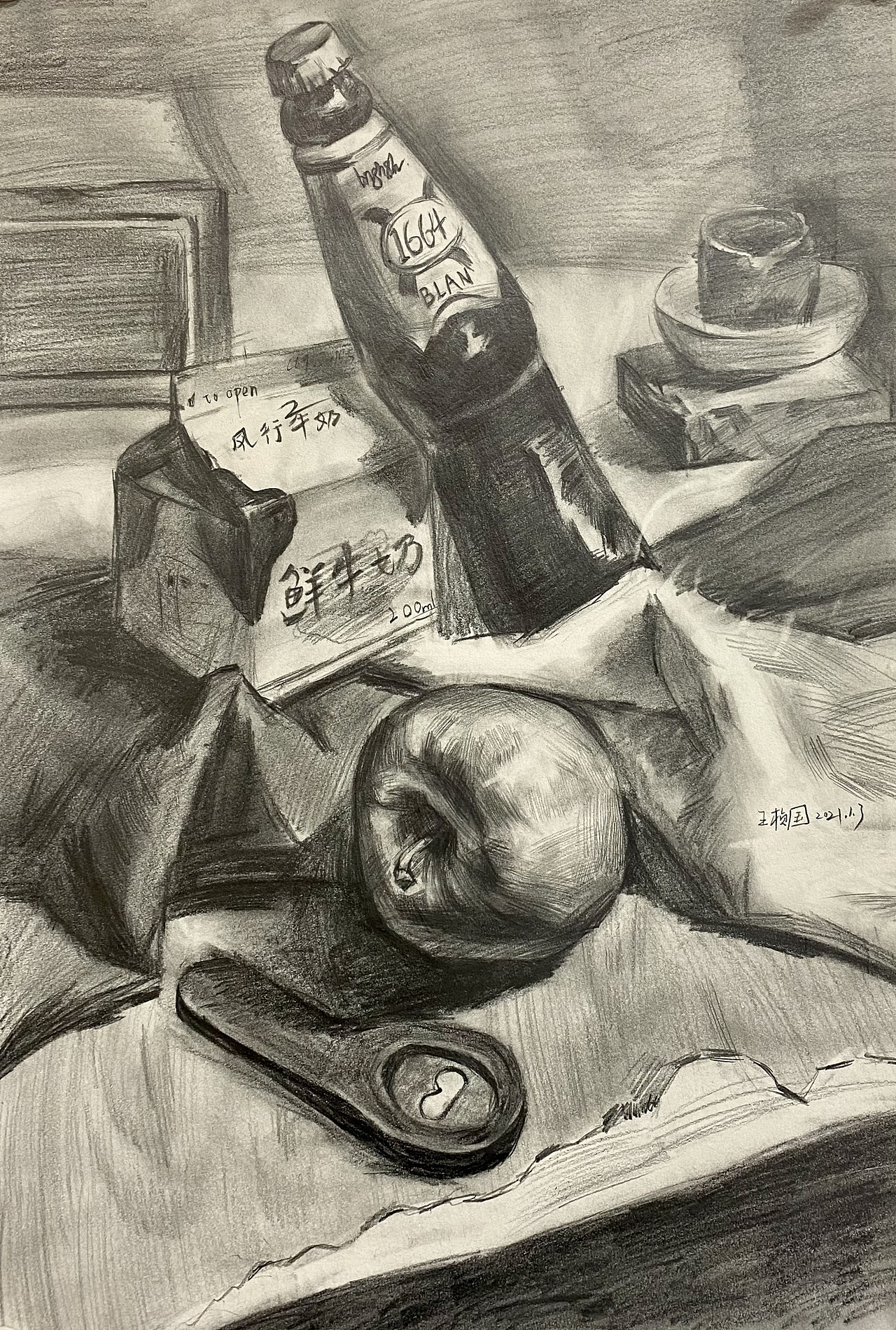 布谷书画素描学生作品辑（图ZMjQzODExMzgw） - 绘画 - 站酷设计师布谷书画馆原创素材 - 站酷ZCOOL