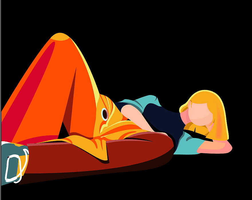 矢量插画、人物插画练习