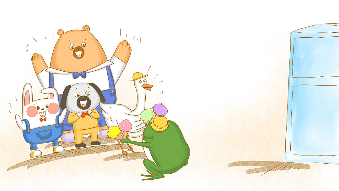 《欢迎来我家》（图ZMTU0NzgyMjYw） - 儿童插画 - 站酷设计师卓小昕sweetheart原创素材 - 站酷ZCOOL