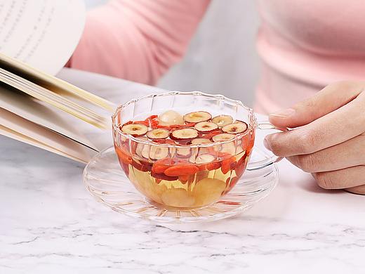 好怡品牌桂圆红枣枸杞茶产品拍摄