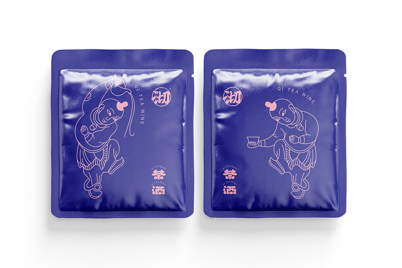 沏茶酒品牌设计