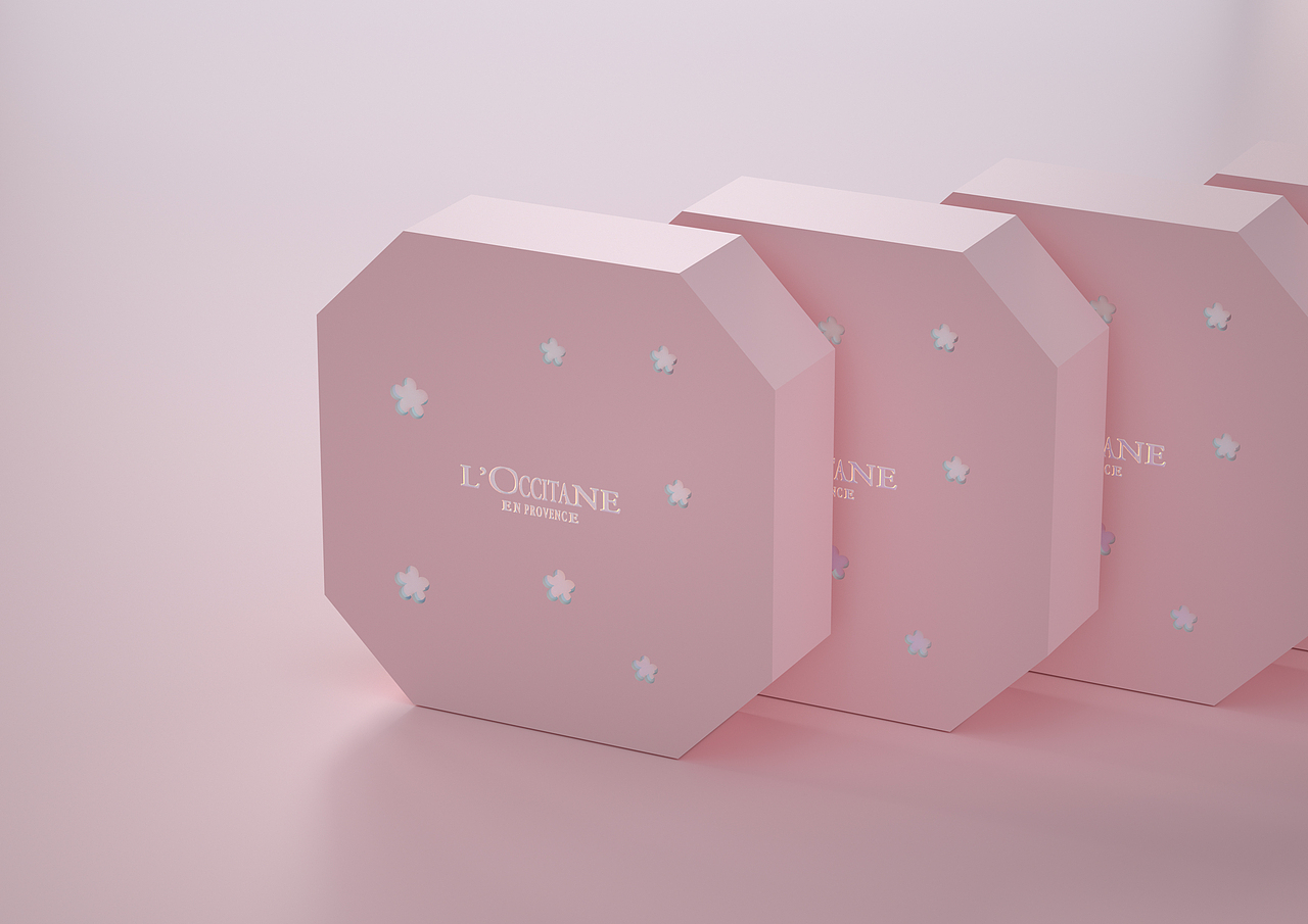 欧舒丹樱花套装礼盒（图ZMjA0NDQ3NDQ4） - 包装 - 站酷设计师妙创设计原创素材 - 站酷ZCOOL