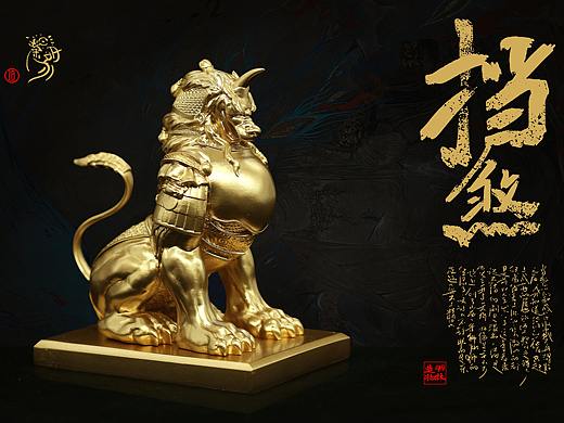招财将军貔貅，一挥可指三军，这是国潮吗？
