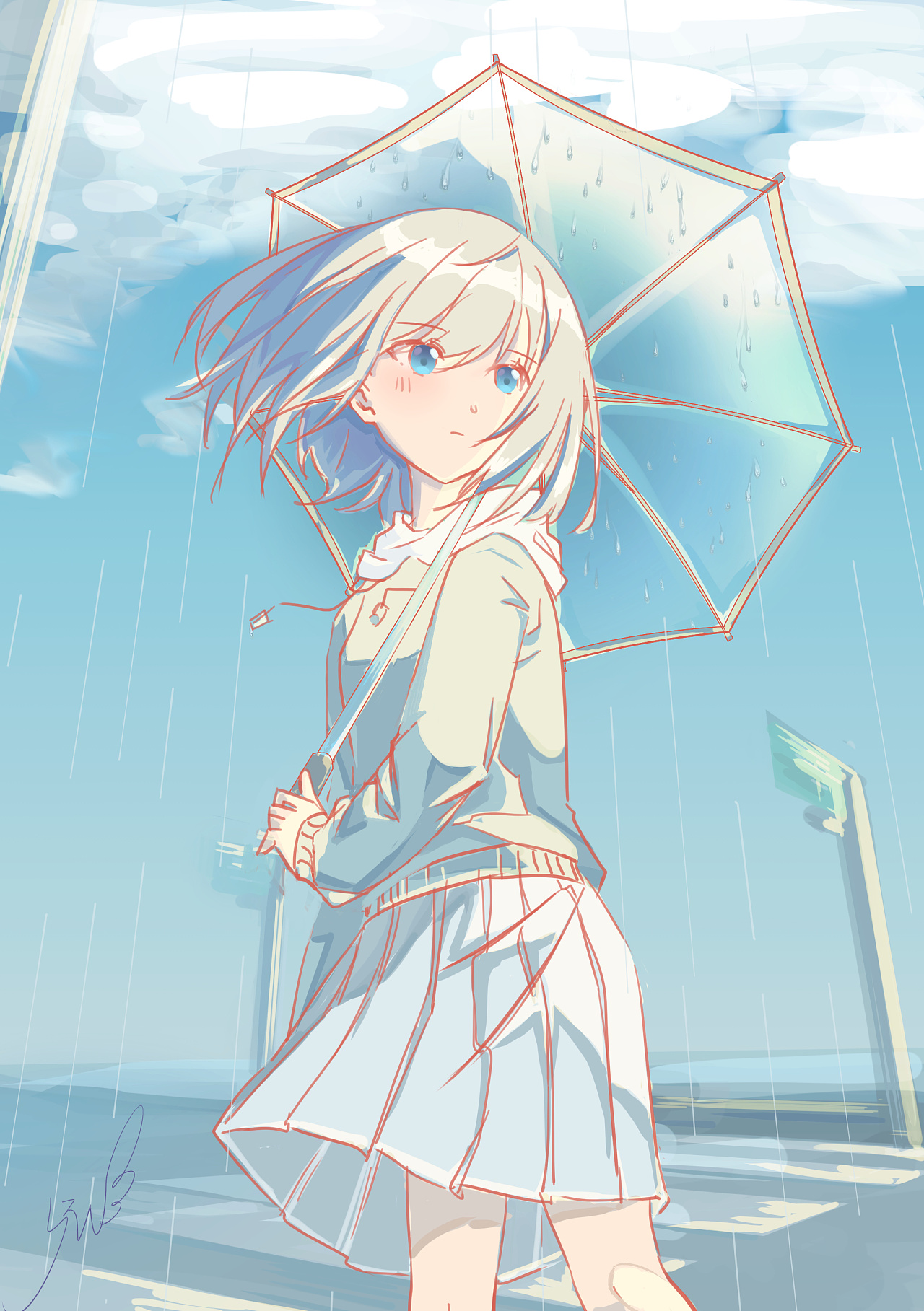 雨过天晴|动漫|其他动漫|趴趴gurumi - 原创作品 - 站酷 (zcool)