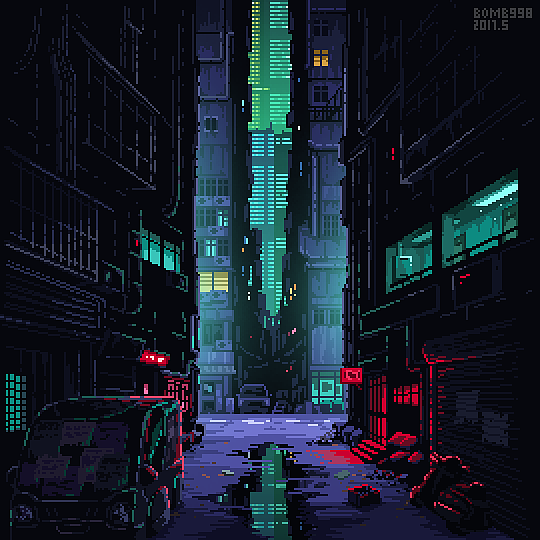 无尽city 系列（图ZNzgwNzU5MTY=） - 像素画 - 站酷设计师bomb998原创素材 - 站酷ZCOOL