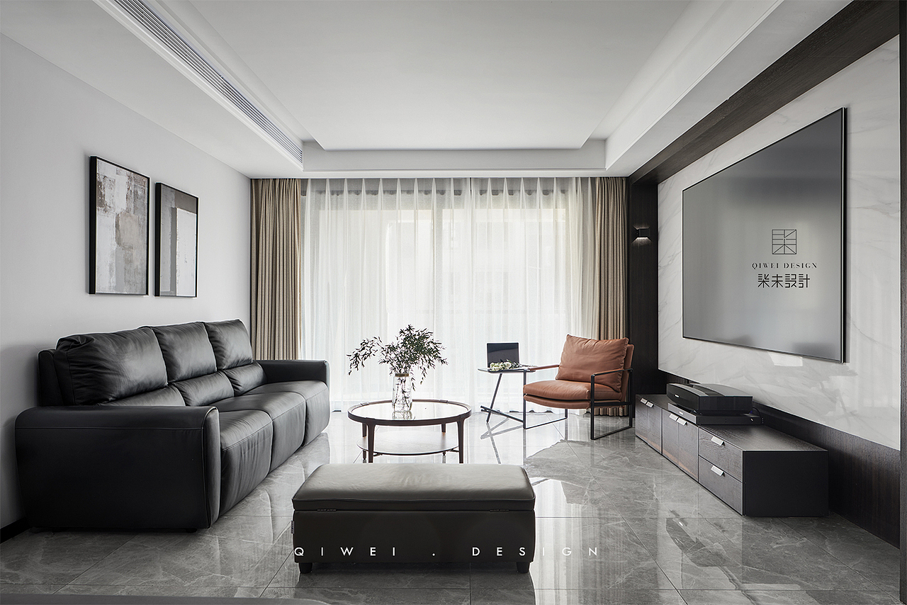 淺 唱 余 晖 | 柒未 · 住宅设计（图ZMjIwODgxMjAw） - 家装设计 - 站酷设计师柒未空间设计原创素材 - 站酷ZCOOL