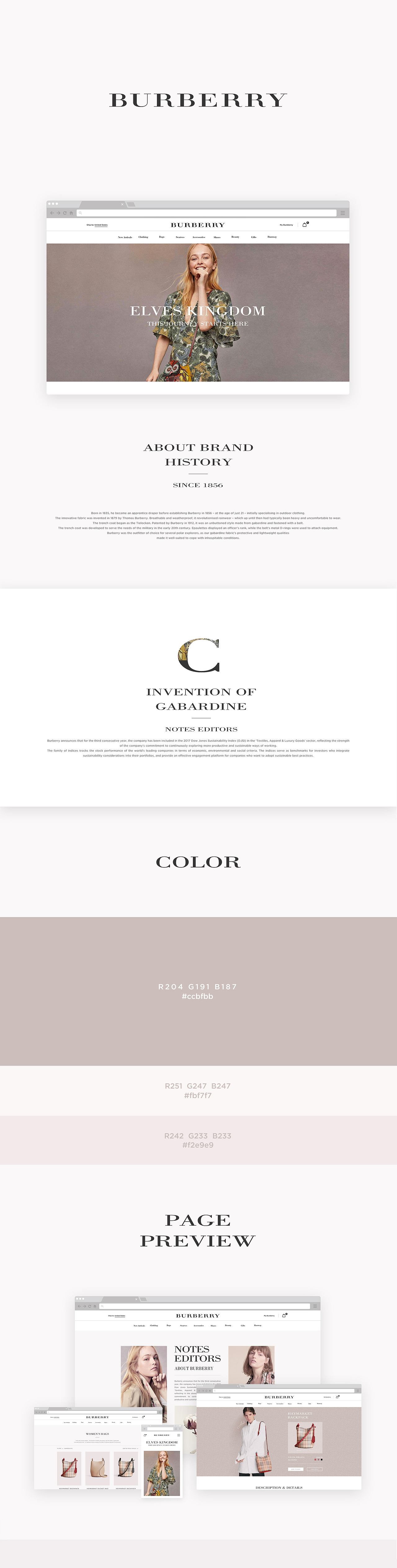 Burberry官网（图ZOTUwNzM3ODQ=） - 企业官网 - 站酷设计师造点视觉_Platte原创素材 - 站酷ZCOOL