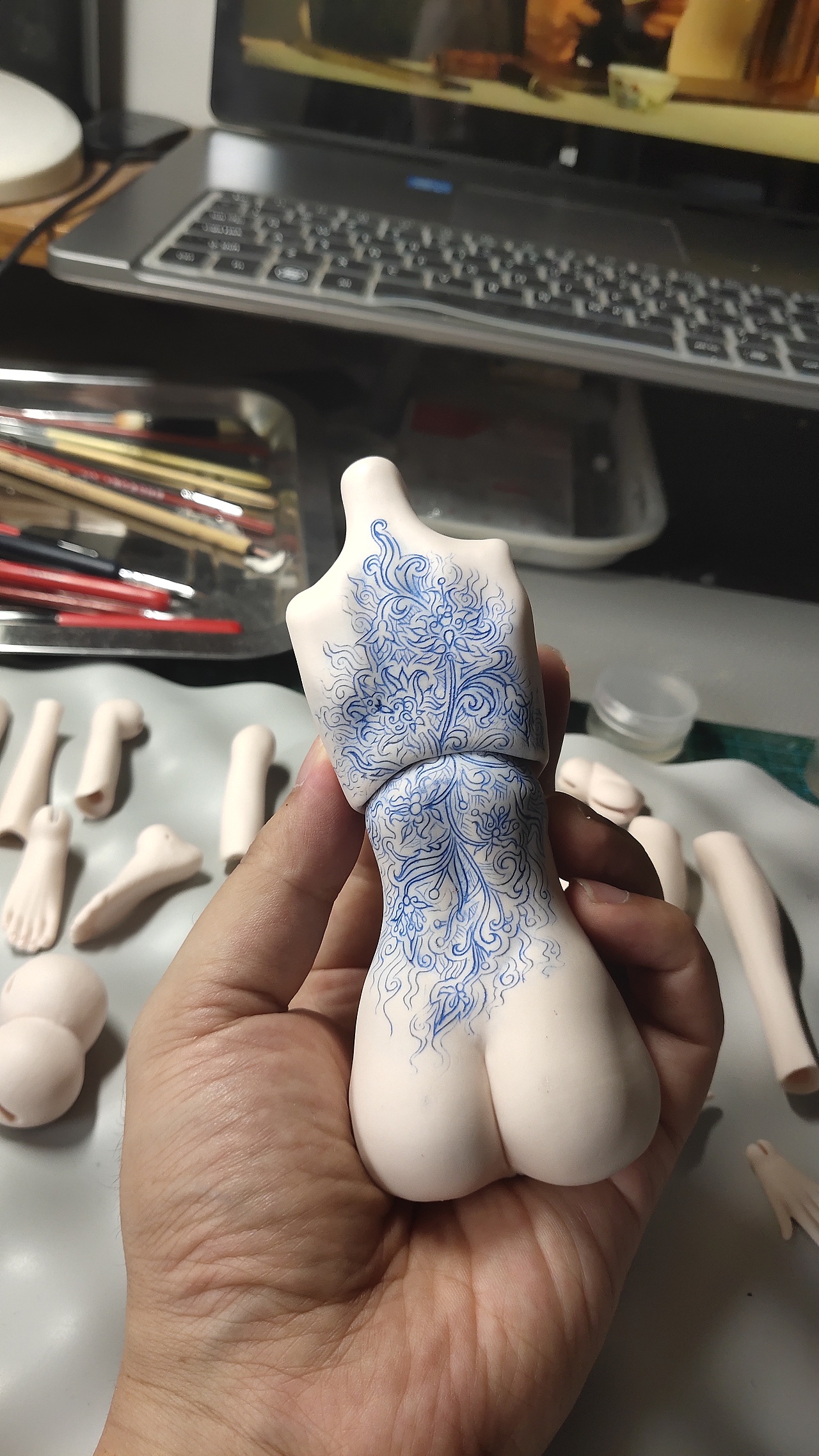 【陶瓷人偶】BJD娃娃 人偶 制作过程全揭秘