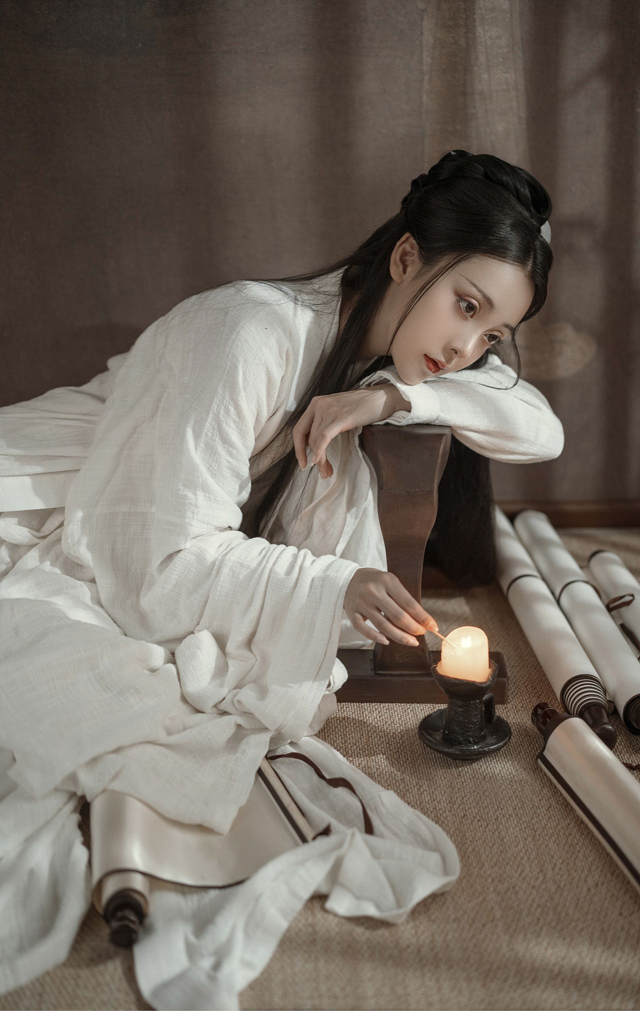 汉服摄影 | 君问归期未有期（图ZMjI1OTM5ODM2） - 人像摄影 - 站酷设计师绘心_Aries原创素材 - 站酷ZCOOL