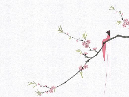 十二花月令/三月桃花