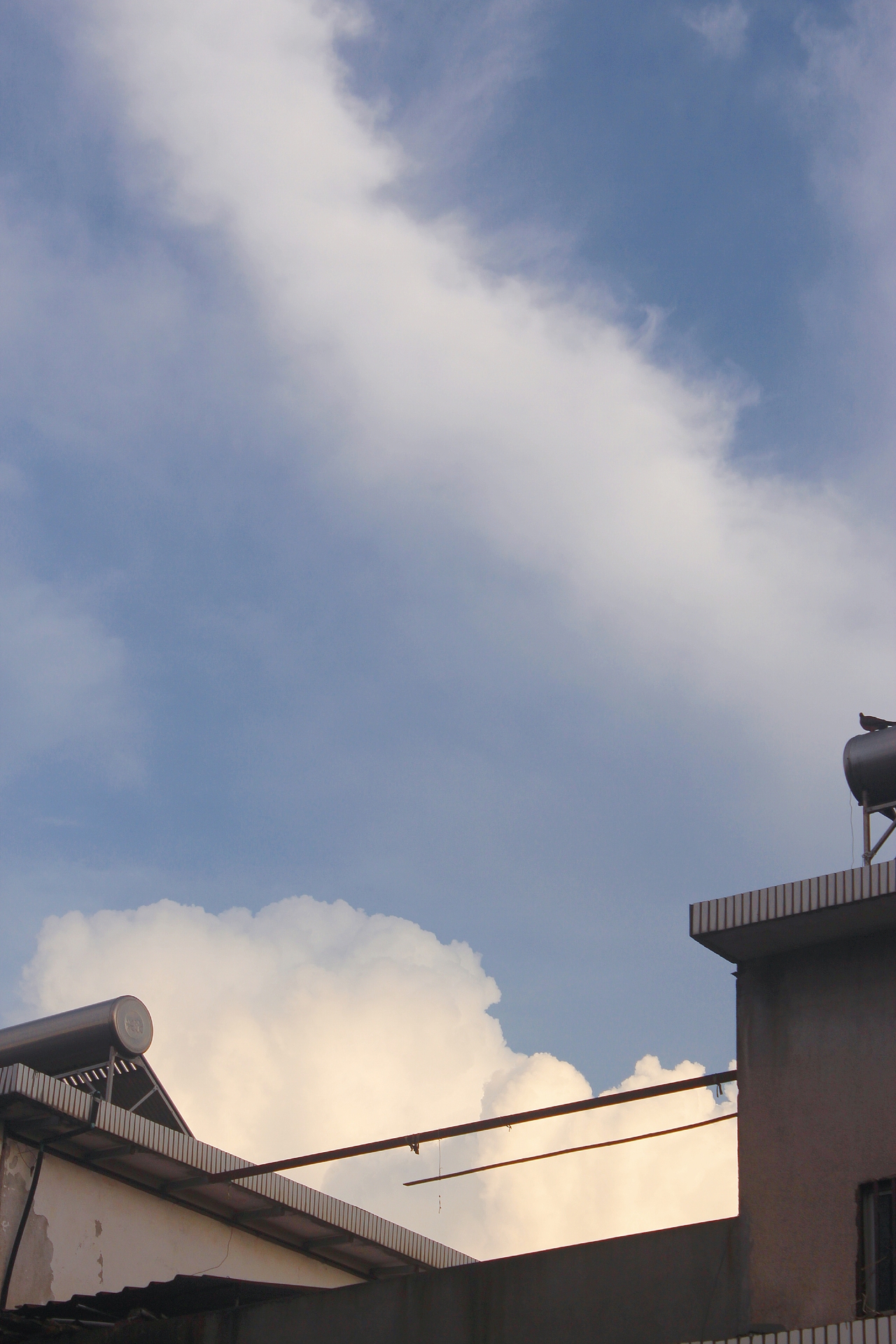 云是天空的一封信