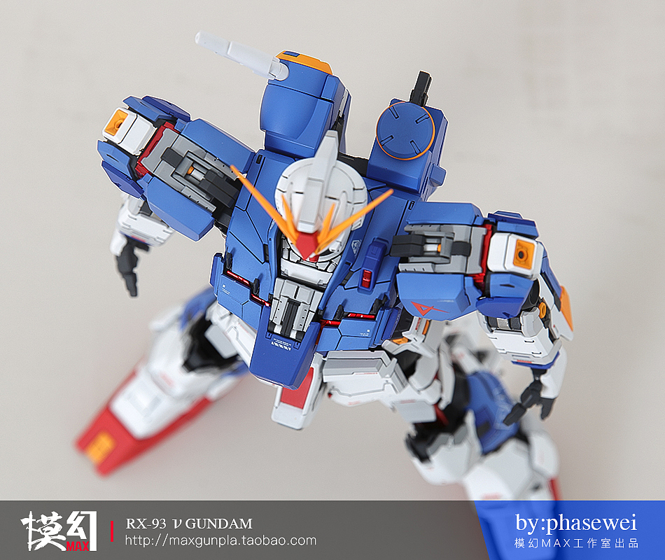 [模幻MAX]MG RX-93 卡牛高达+无x维度改件（图ZODgyMzI5OTY=） - 手办/模玩 - 站酷设计师phasewei原创素材 - 站酷ZCOOL