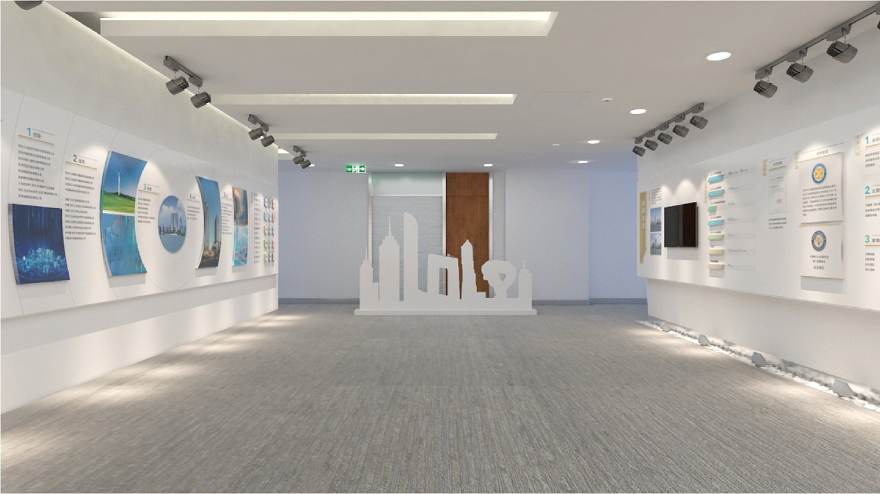 企业展厅设计(平面)