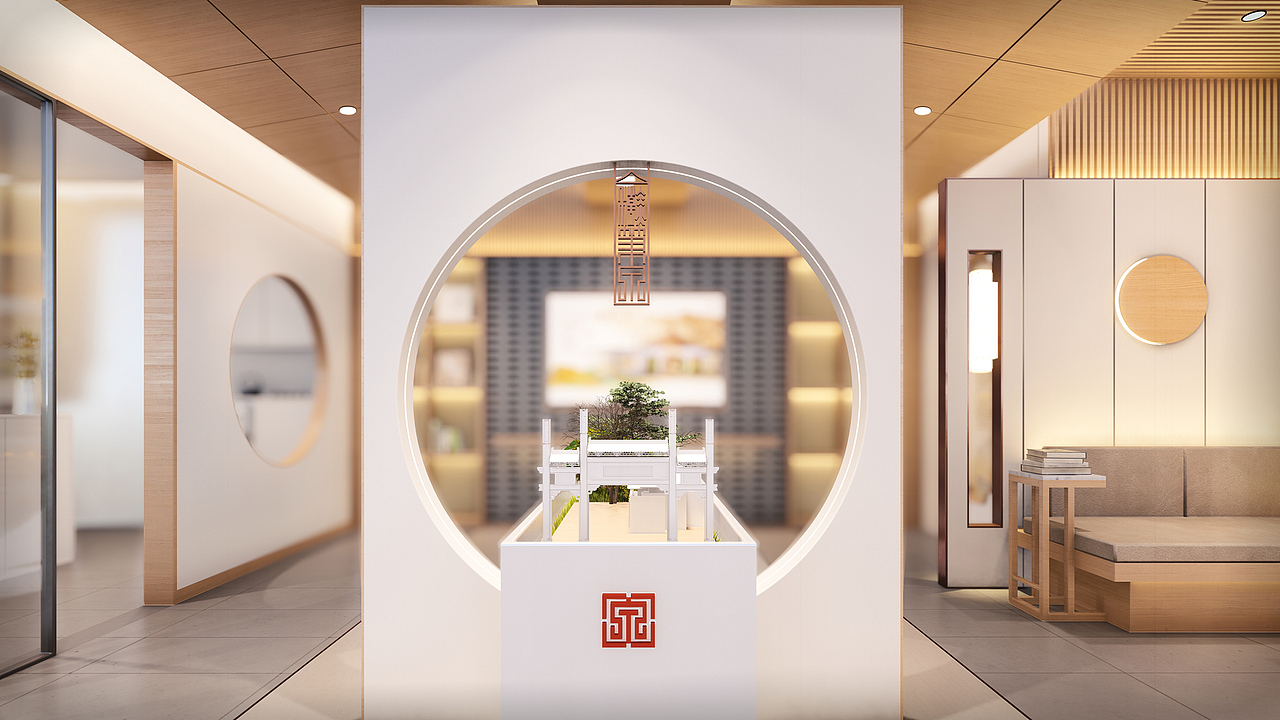 游客服务室内空间 Indoor space of tourist service