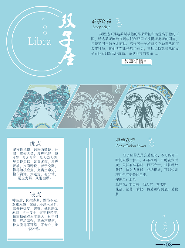 01 数字杂志设计《星座书上》