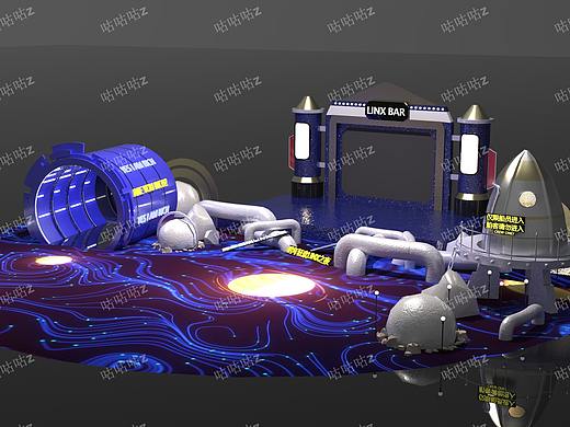 临平万达广场舞美设计