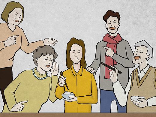 公众号插图 过年病 春节病...(个人主页-ZMzMyMTExNjA=) - 商业插画 - 站酷设计师黄焖jimmy原创素材 - 站酷ZCOOL