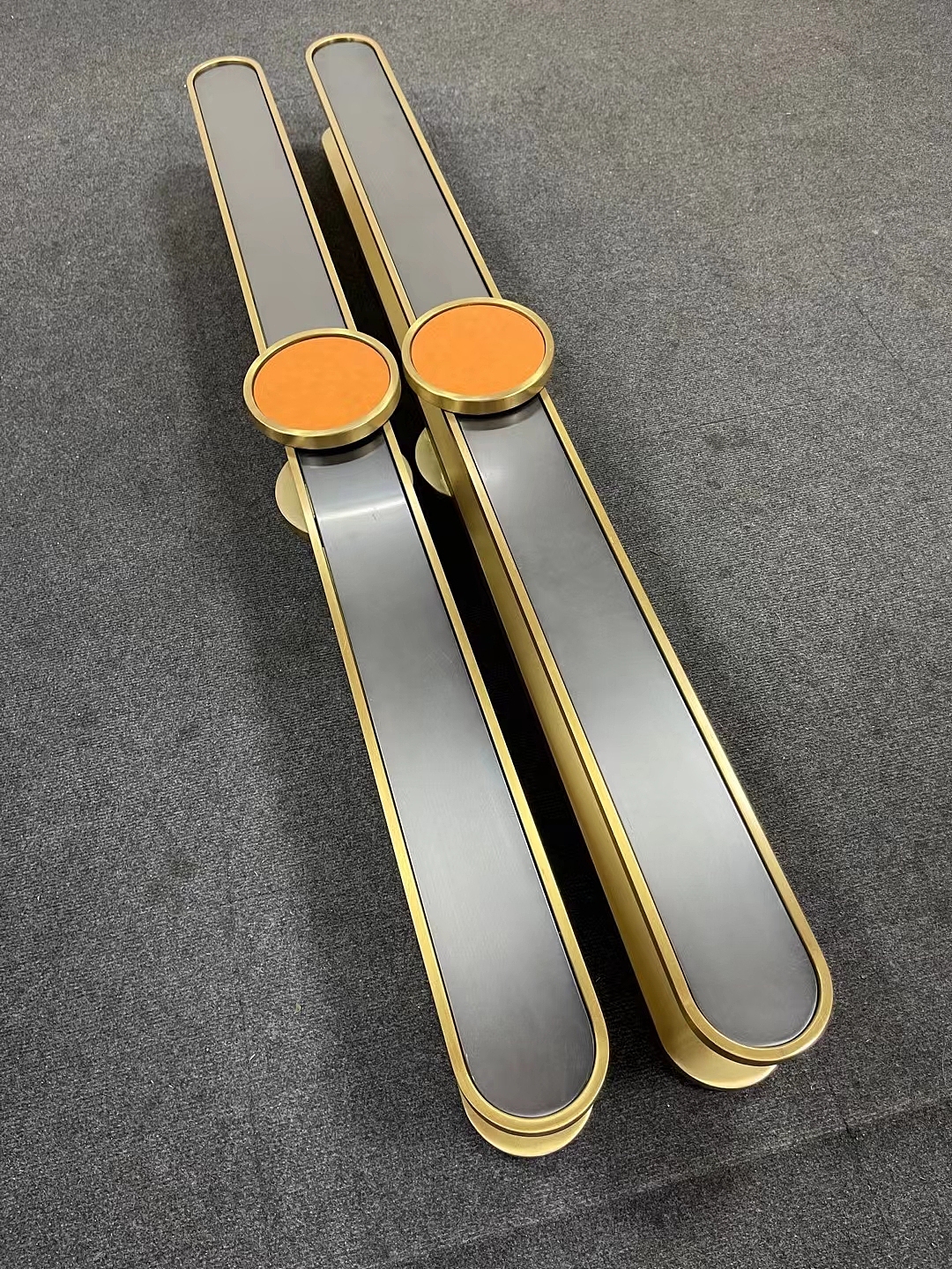 入户门拉手 铜门紫铜拉手