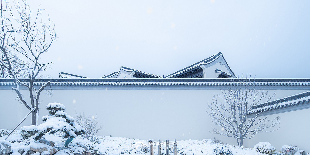 融创·西安揽月府 雪景（图ZMTQyNzMzMjY4） - 环境/建筑摄影 - 站酷设计师市侩原创素材 - 站酷ZCOOL