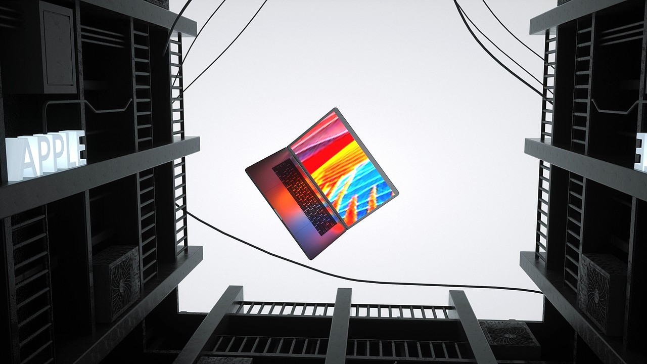 C4D产品动画 《APPLE苹果电脑动画》