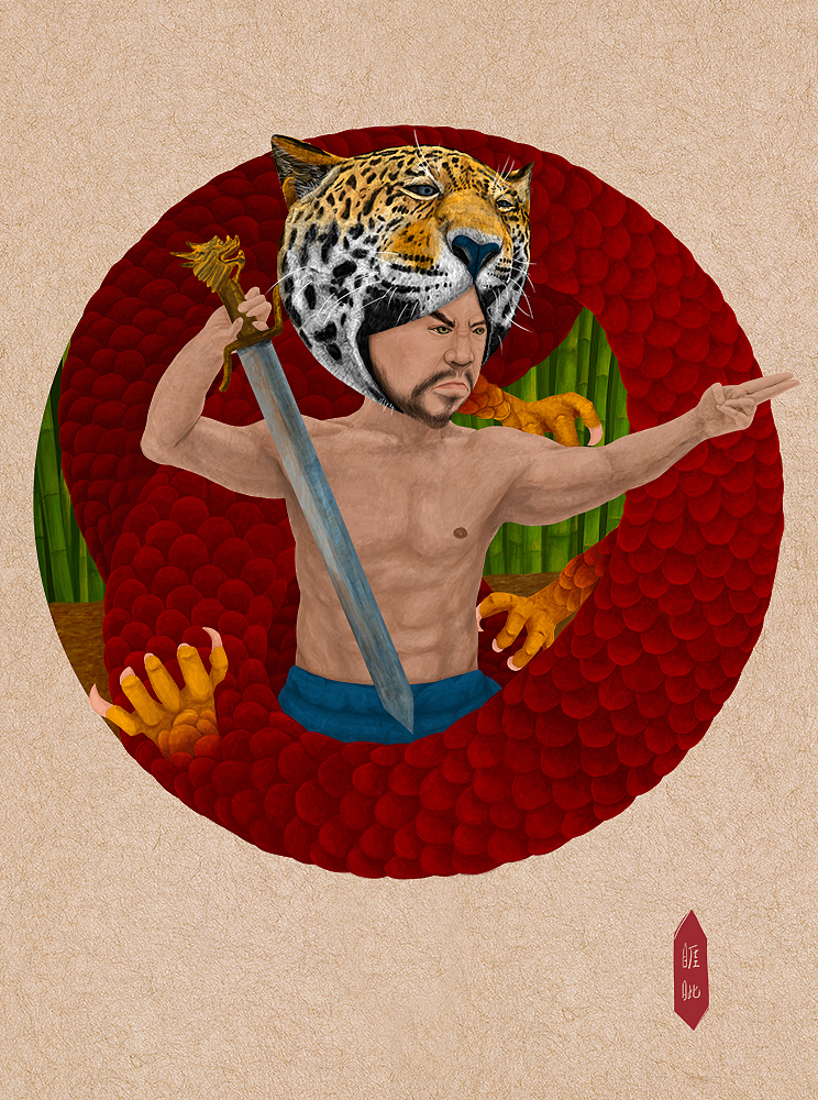 龙生九子之囚牛睚眦嘲风蒲牢动漫作品