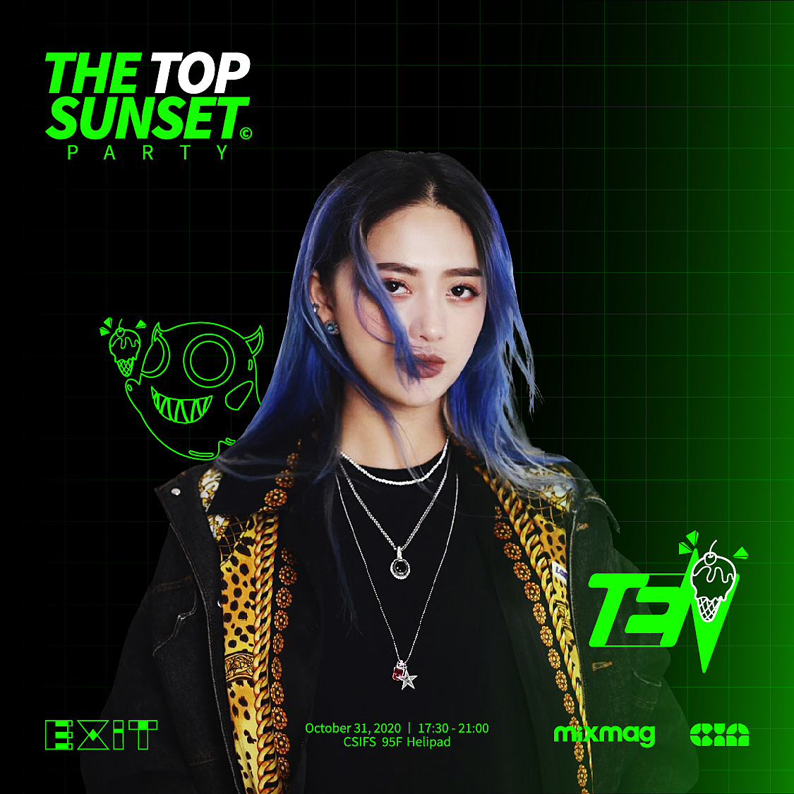 THE TOP SUNSET PARTY视觉（图ZMjYxMjM3MzUy） - 品牌 - 站酷设计师13ARTLAB原创素材 - 站酷ZCOOL