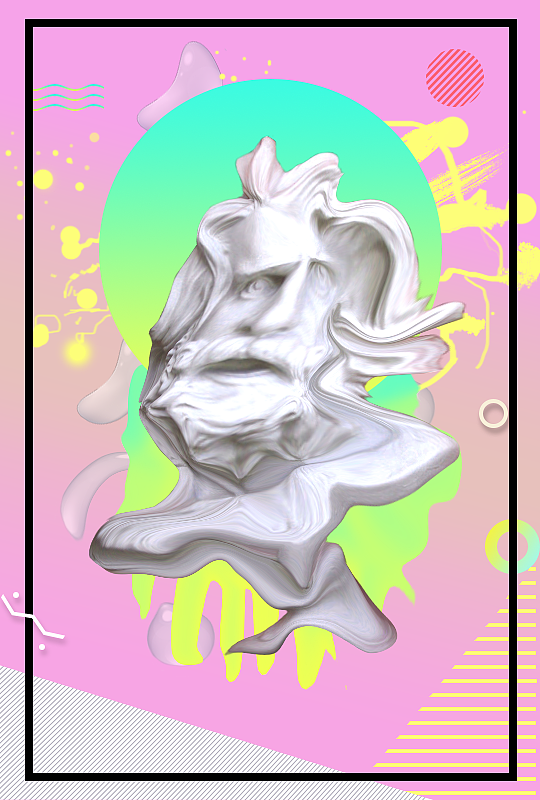 蒸汽波(vaporwave)是一种音乐流派和艺术运动.