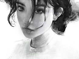 头像素描