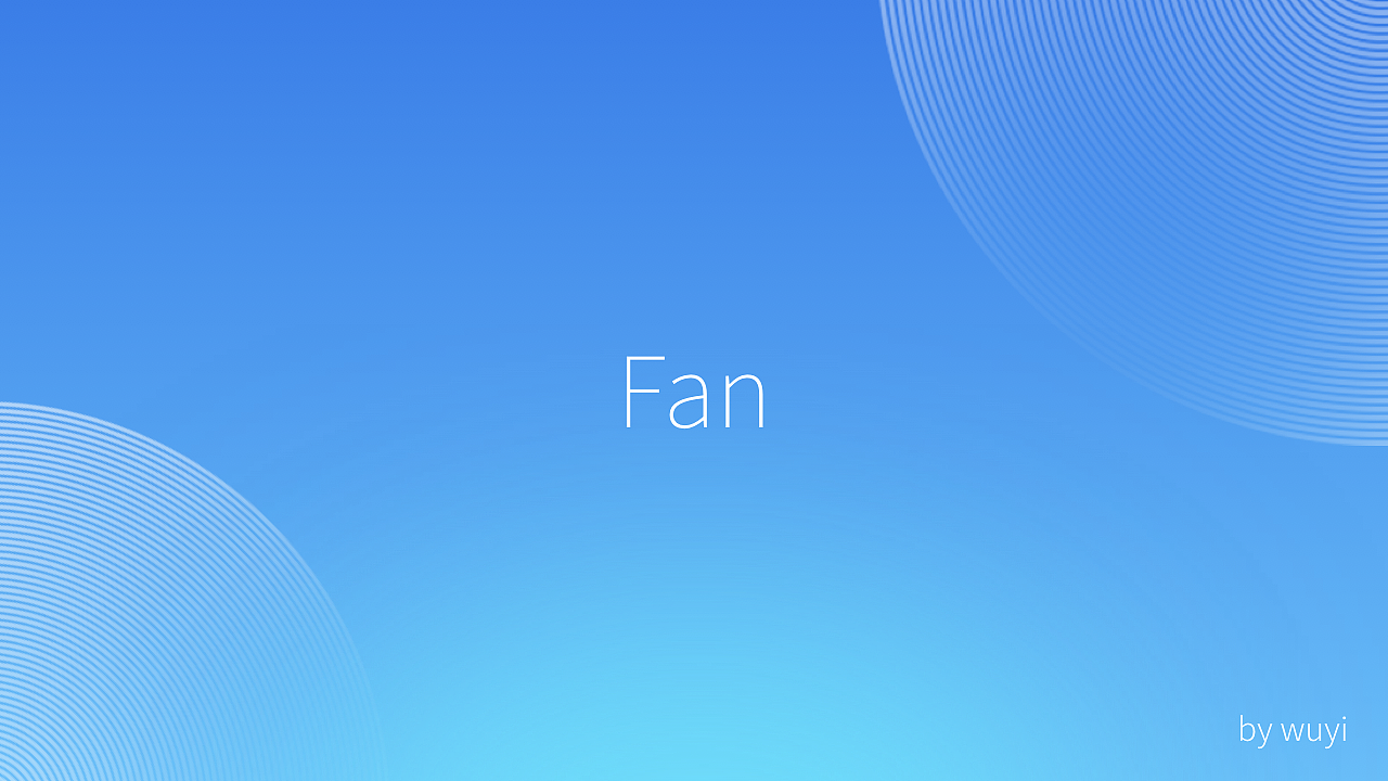 智能风扇界面概念设计（图ZNjYzMzQ0NTY=） - APP界面 - 站酷设计师吾一只原创素材 - 站酷ZCOOL