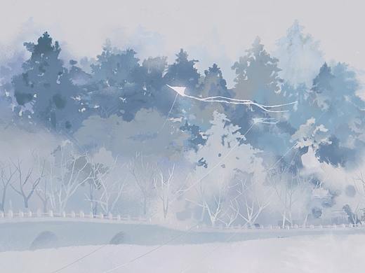 风筝 鲁迅(个人主页-ZMzU3NDg5NTI=) - 艺术插画 - 站酷设计师yoonliu原创素材 - 站酷ZCOOL