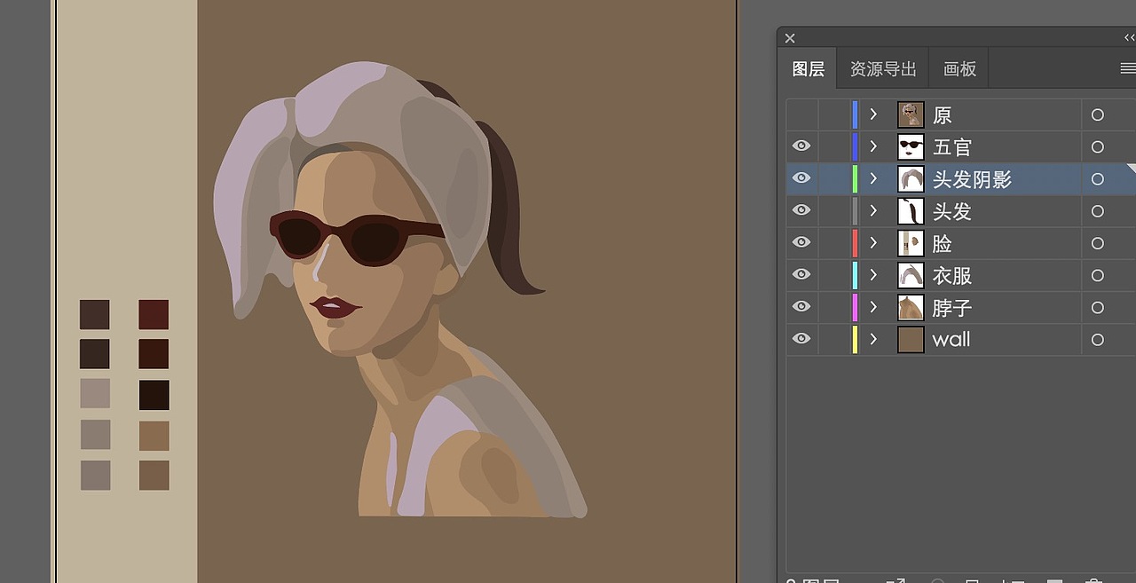 插畫練習(xí) ｜ 復(fù)古扁平風(fēng)??｜ 原創(chuàng)（圖ZMjQ1NTc0MDI4） - 繪本 - 站酷設(shè)計(jì)師Vgccx原創(chuàng)素材 - 站酷ZCOOL