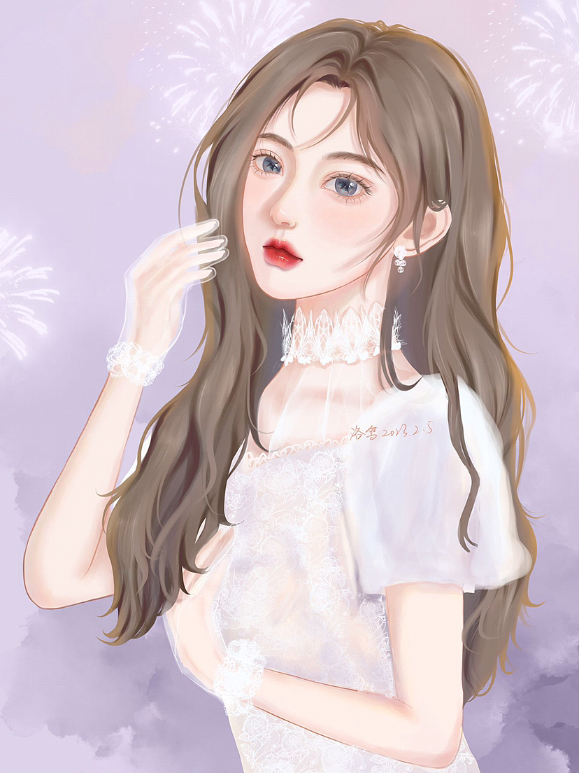 唯美风女生头像~