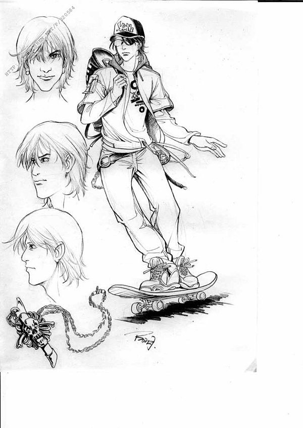 连环画、漫画、插画2004年左右的涂鸦本