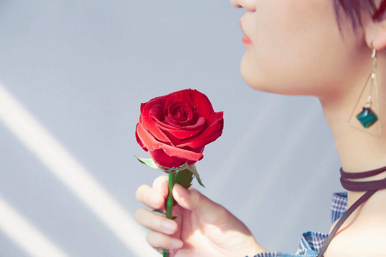 " 逃离花瓶的无根玫瑰 " 人像写真 复古写真