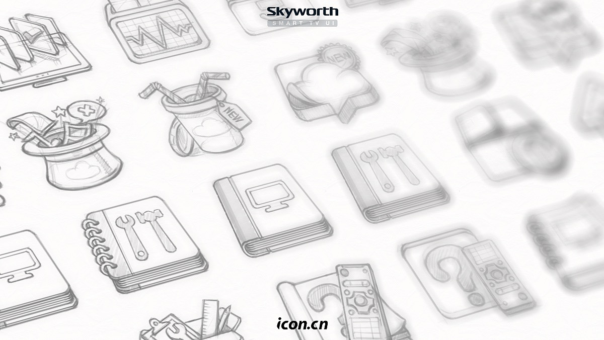 创维云电视.视觉设计（图ZMzA2MzY3OTY=） - 其他UI - 站酷设计师iconboy原创素材 - 站酷ZCOOL