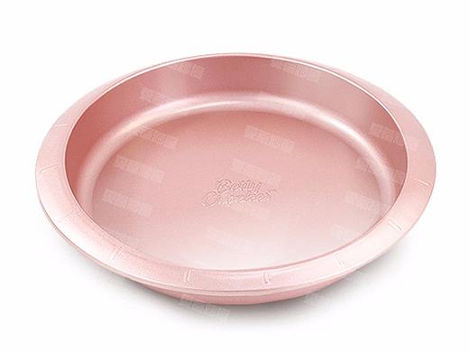 贝蒂妙厨玫瑰金圆形烤盘