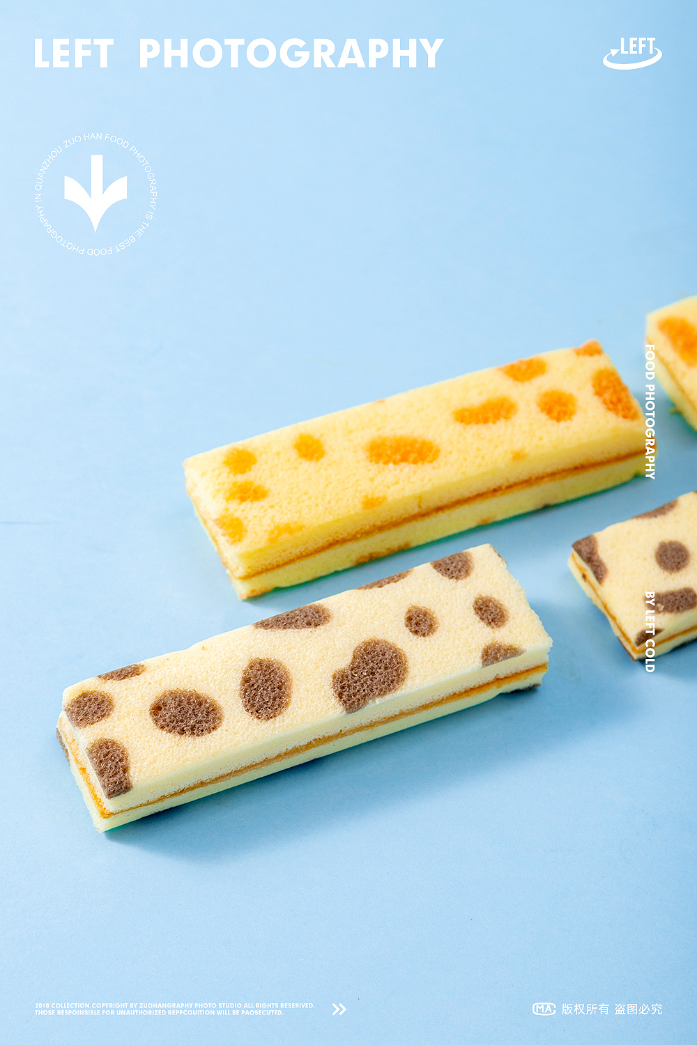 奶酪棒蛋糕-美食摄影设计