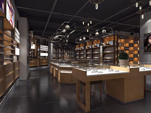 loft工业风眼镜店    体验店