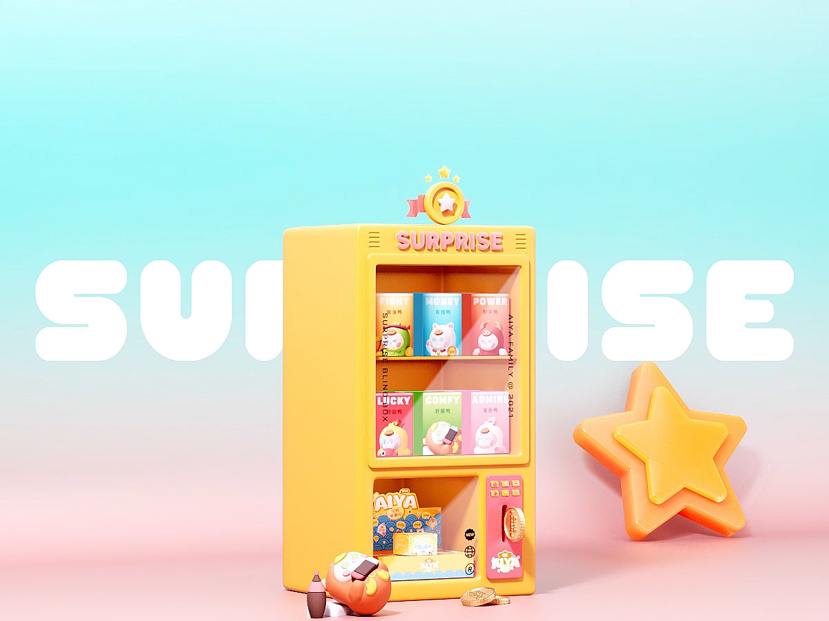 AIYA 盲盒玻璃杯视频动画及渲染（图ZMjgxMDQ5MDYw） - 产品 - 站酷设计师亦折笔原创素材 - 站酷ZCOOL