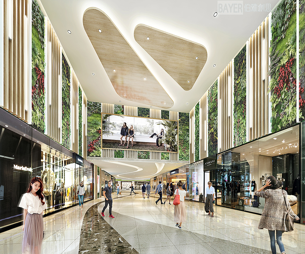 购物广场设计案例之深圳南山碧桂园喜悦里改造商业
