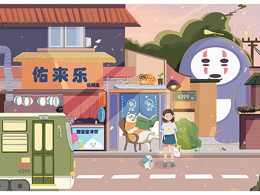 世界上另一个我（个人主页-ZNTU0ODg3NjA=） - 儿童插画 - 站酷设计师鸡蛋八十分原创素材 - 站酷ZCOOL