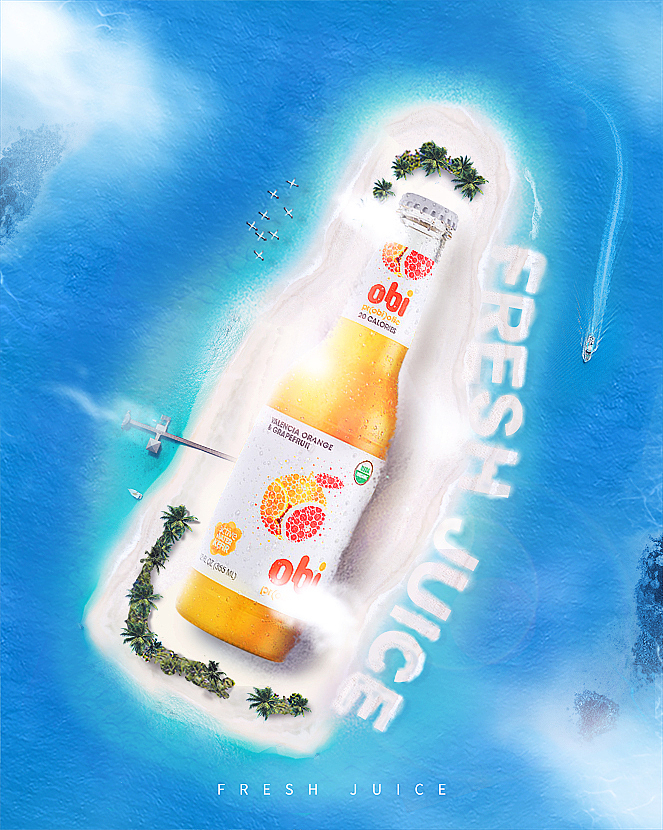 果汁海报视频教程（图ZODgxNjE1NTI=） - 海报 - 站酷设计师小名叫小明原创素材 - 站酷ZCOOL