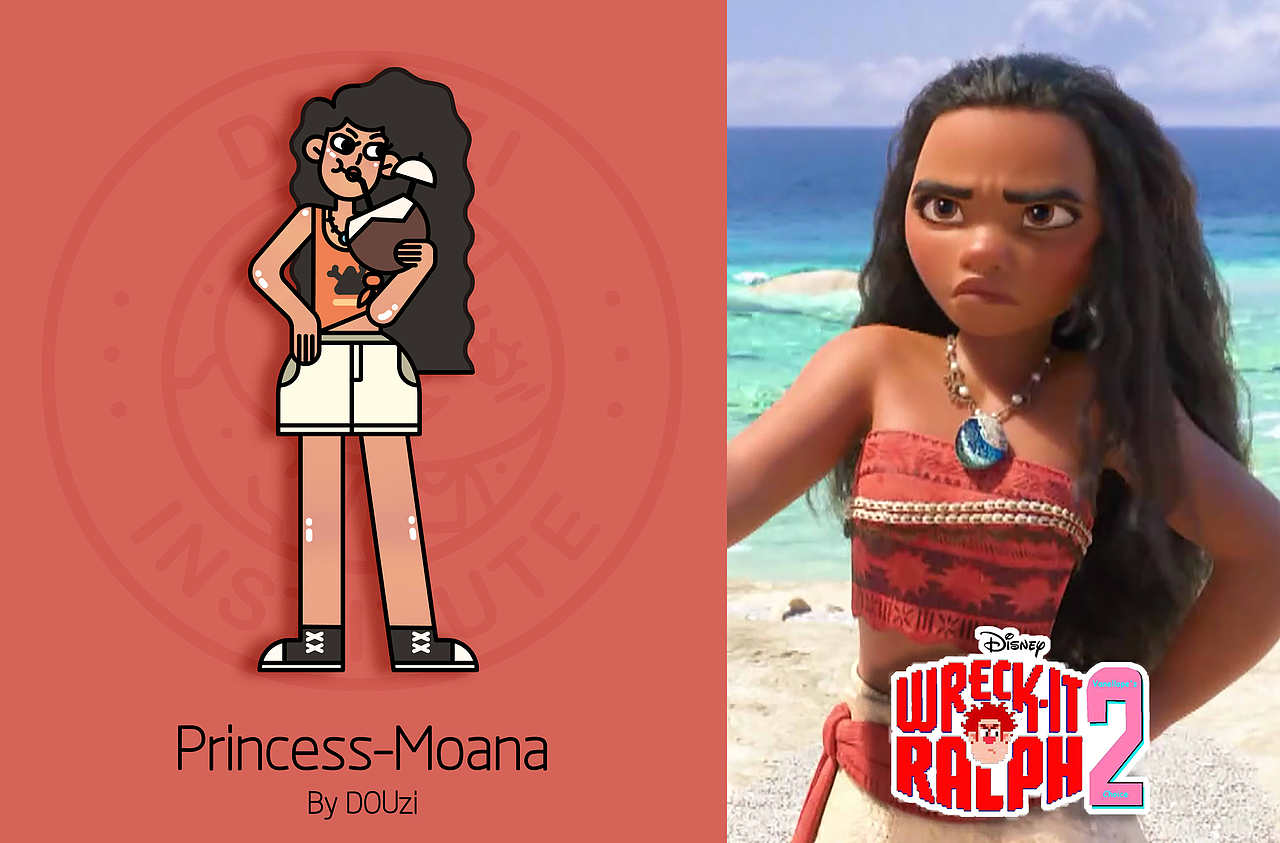 《无敌破坏王2》15个公主（图ZMTUyOTU1OTE2） - 创作习作 - 站酷设计师DOU_zi原创素材 - 站酷ZCOOL