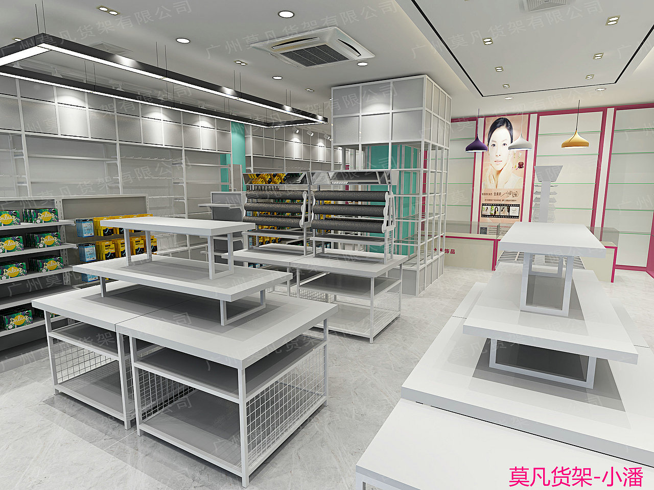 诺米货架设计,nome货架风格,家居店选址,名创陈列