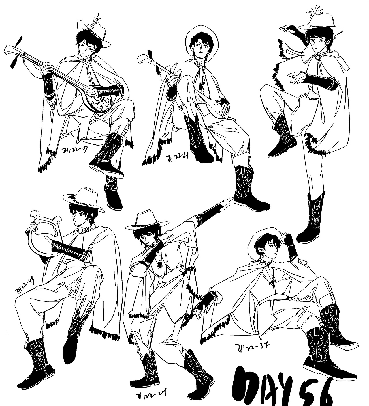 #速写60天挑战赛# day56@速写班长