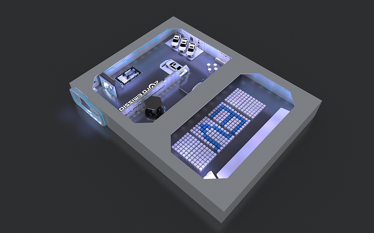 机器人 汽车 发布会 舞台 舞美 峰会 年会晚会3D效果图（图ZMTczODUzODc2） - 其他三维 - 站酷设计师3D设计联系我原创素材 - 站酷ZCOOL